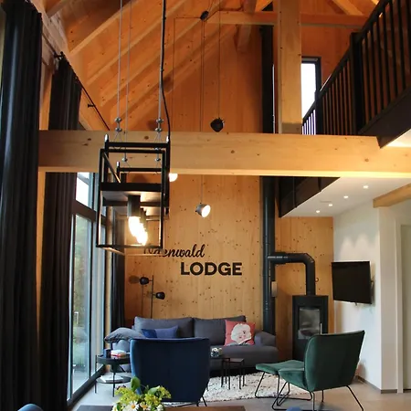 Сasa de vacaciones Odenwald-lodge Mit Infrarotsauna Und E-ladestation Im Naturpark Odenwald 