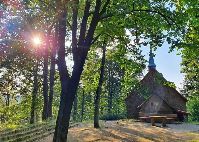 Nyaraló Odenwald-lodge Mit Infrarotsauna Und E-ladestation Im Naturpark Odenwald 