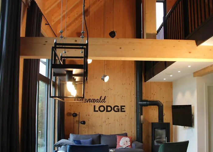 Nyaraló Odenwald-lodge Mit Infrarotsauna Und E-ladestation Im Naturpark Odenwald 