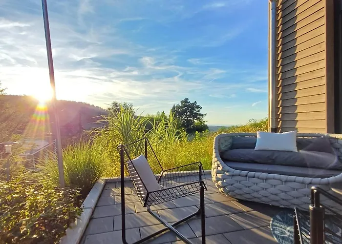 Odenwald-lodge Mit Infrarotsauna Und E-ladestation Im Naturpark Odenwald 