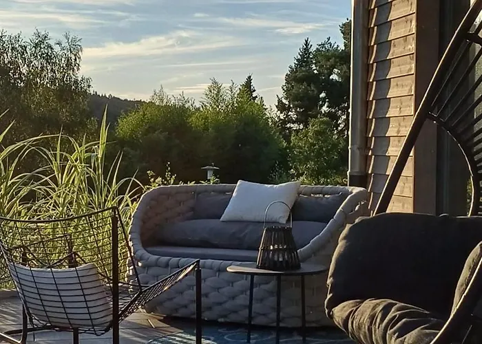 Odenwald-lodge Mit Infrarotsauna Und E-ladestation Im Naturpark Odenwald 